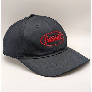 Peterbilt Cincinnati Baseball Cap Hat Black Adjustable Strap Back Trucks Diesel